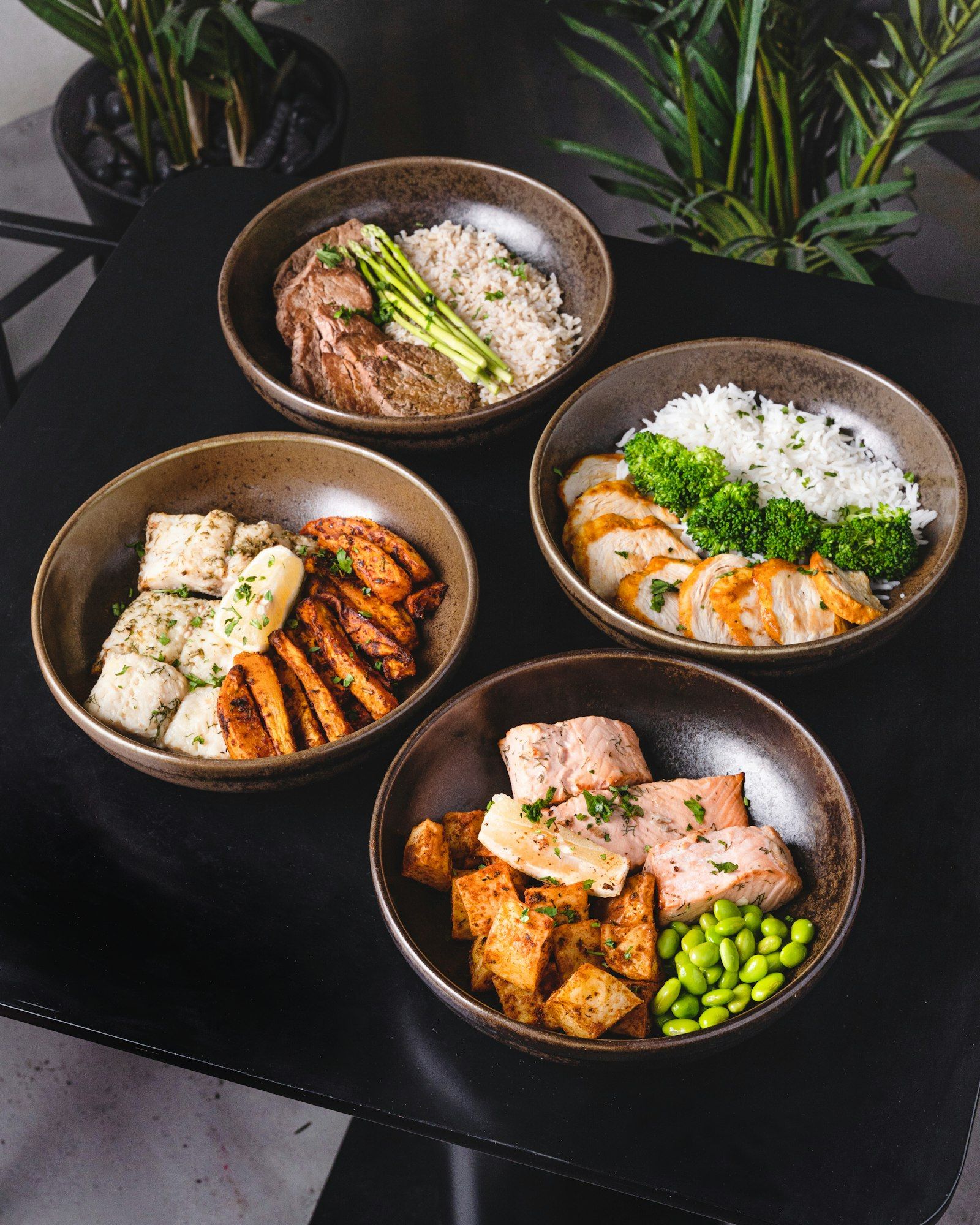 Fresh meals prepared for the week